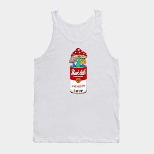 Mushroom Pop Art soup Tank Top